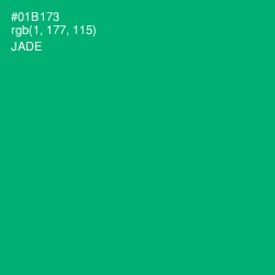 #01B173 - Jade Color Image