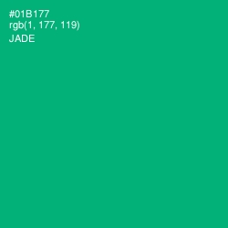 #01B177 - Jade Color Image