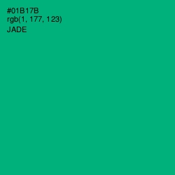 #01B17B - Jade Color Image