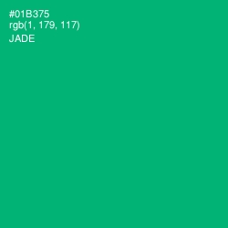 #01B375 - Jade Color Image
