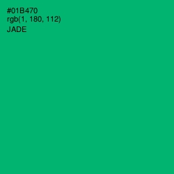 #01B470 - Jade Color Image