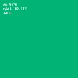 #01B475 - Jade Color Image