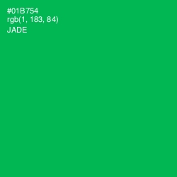 #01B754 - Jade Color Image