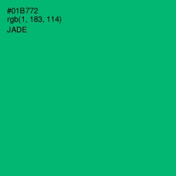 #01B772 - Jade Color Image