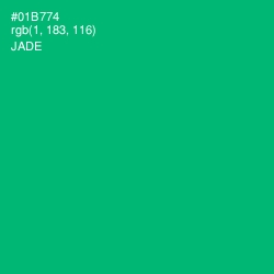 #01B774 - Jade Color Image