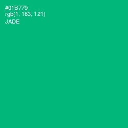 #01B779 - Jade Color Image