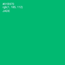 #01B970 - Jade Color Image