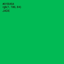 #01BA54 - Jade Color Image