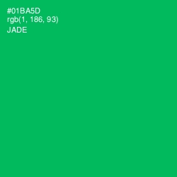 #01BA5D - Jade Color Image