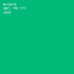 #01BA79 - Jade Color Image