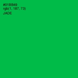 #01BB49 - Jade Color Image