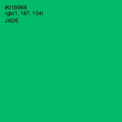 #01BB68 - Jade Color Image