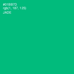 #01BB7D - Jade Color Image