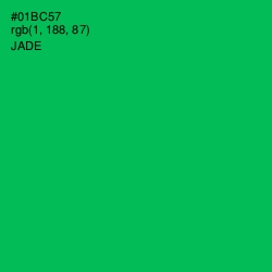 #01BC57 - Jade Color Image