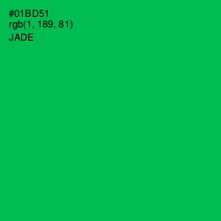 #01BD51 - Jade Color Image