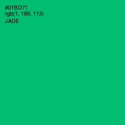 #01BD71 - Jade Color Image