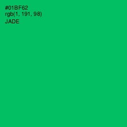 #01BF62 - Jade Color Image