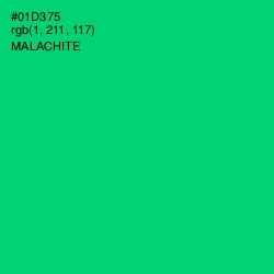 #01D375 - Malachite Color Image