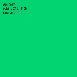 #01D471 - Malachite Color Image