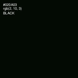 #020A03 - Black Color Image