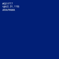 #021F77 - Arapawa Color Image