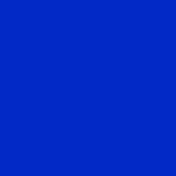#0228C5 - Dark Blue Color Image