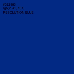 #022983 - Resolution Blue Color Image