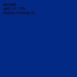 #022985 - Resolution Blue Color Image