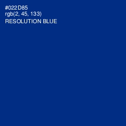 #022D85 - Resolution Blue Color Image