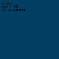 #023D62 - Astronaut Blue Color Image