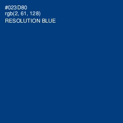 #023D80 - Resolution Blue Color Image