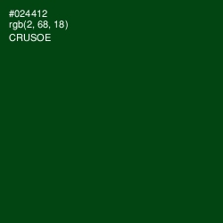 #024412 - Crusoe Color Image