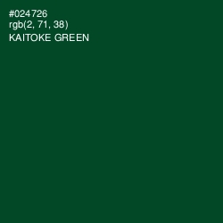 #024726 - Kaitoke Green Color Image