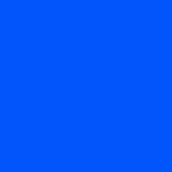 #0255FA - Blue Ribbon Color Image