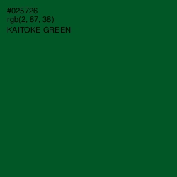 #025726 - Kaitoke Green Color Image