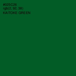 #025C26 - Kaitoke Green Color Image