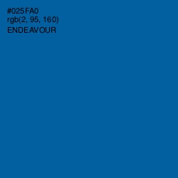 #025FA0 - Endeavour Color Image