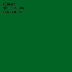 #026424 - Fun Green Color Image