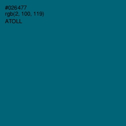 #026477 - Atoll Color Image