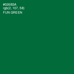 #026B3A - Fun Green Color Image