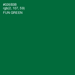 #026B3B - Fun Green Color Image