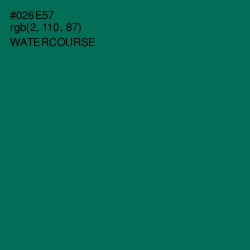 #026E57 - Watercourse Color Image