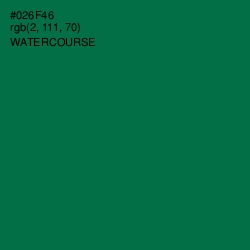 #026F46 - Watercourse Color Image