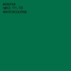 #026F48 - Watercourse Color Image