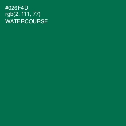 #026F4D - Watercourse Color Image