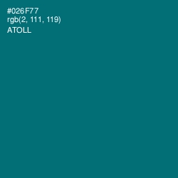 #026F77 - Atoll Color Image