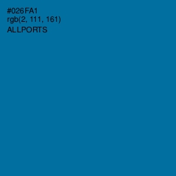 #026FA1 - Allports Color Image