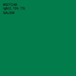 #027C4B - Salem Color Image