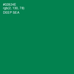 #02824E - Deep Sea Color Image