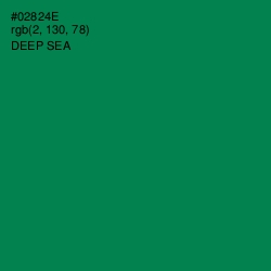 #02824E - Deep Sea Color Image